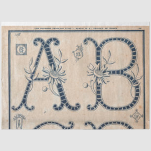 Papier Mousseline Découpage Motif de broderie ou Cadeau