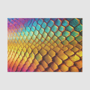 Papier Mousseline Découpage Motif de l'échelle arc-en-ciel
