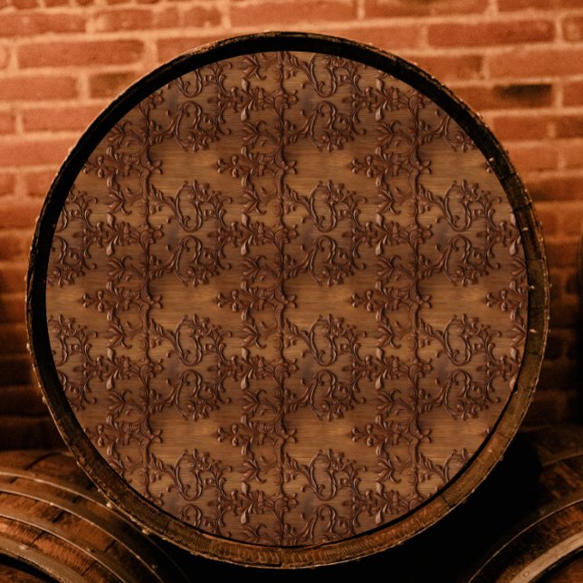 Papier Mousseline Découpage Motif en bois sculpté (Créateur téléchargé)