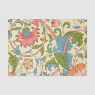 Papier Mousseline Découpage Motif William Morris Lodden