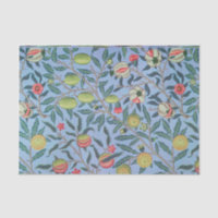 Découpage papier de tissus bleu William Morris