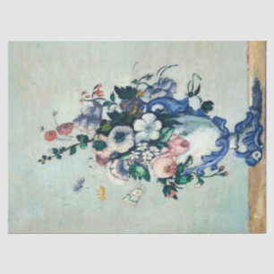 Papier Mousseline Découpage Rococo Vase Still Life de Paul Cézanne