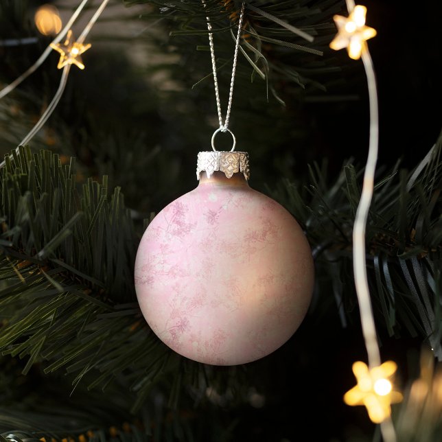 Papier Mousseline Découpage rose hiver (Créateur téléchargé)