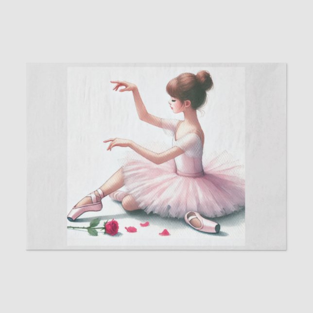 Papier Mousseline decoupage tissue Paper (Recto)