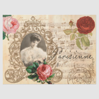 Papier Mousseline Découpage victorienne