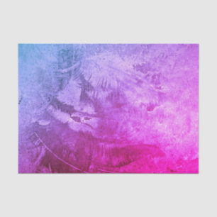 Papier Mousseline Découpage violet rose Vintage d'antiquité