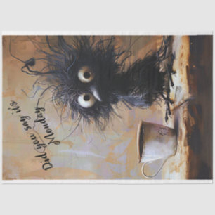 Papier Mousseline Découpage Wackadoodle Est Il Lundi Tuftoodle Bird