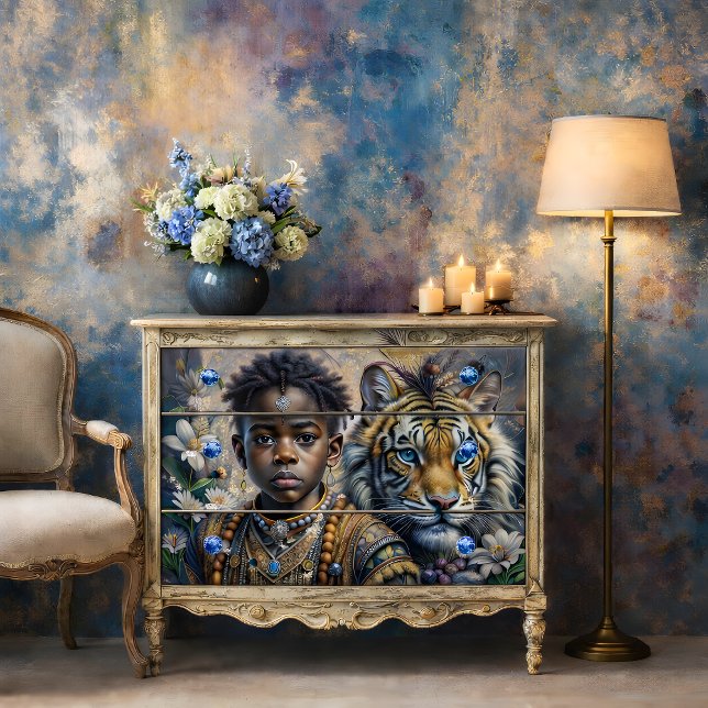 Papier Mousseline Découpage Wild Grace (Wild Grace Decoupage Tissue Paper)