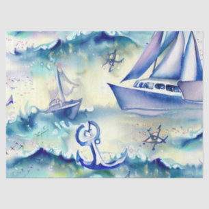 Papier Mousseline "Découvrez les Merveilles nautiques : Aventure Awa