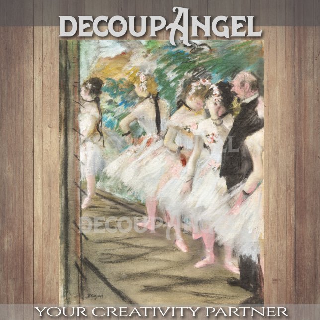 Papier Mousseline Degas - La Découpage Ballet (Créateur téléchargé)
