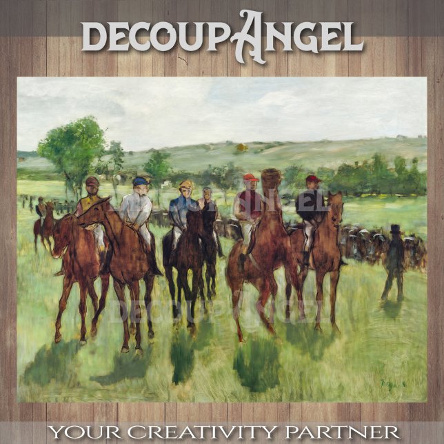 Papier Mousseline Degas - La Découpage Des Voyageurs (Créateur téléchargé)