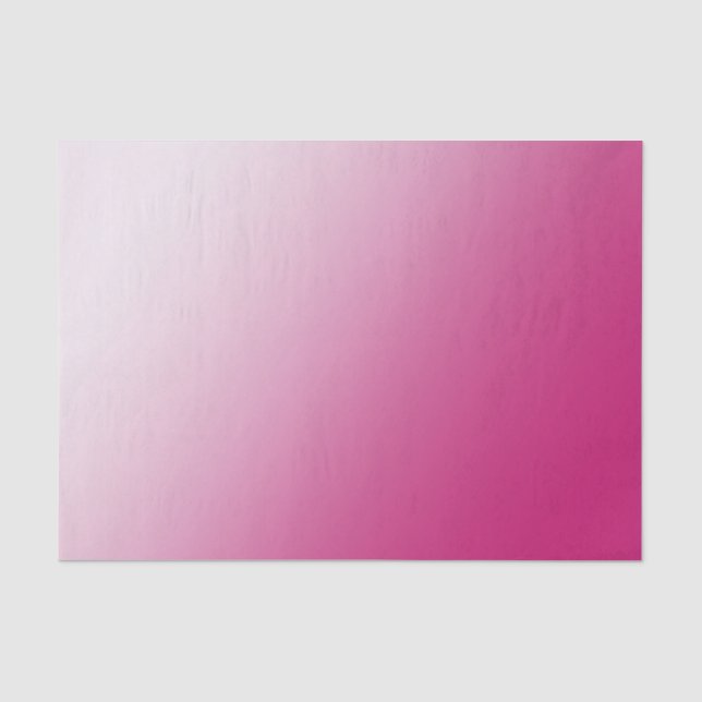 Papier Mousseline Dégradé rose chaud (Recto)
