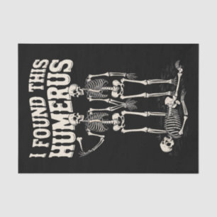 Papier Mousseline Déguisement drôle de squelette d'Halloween J'ai tr