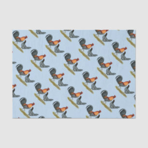 Papier Mousseline Delaware Blue Hen