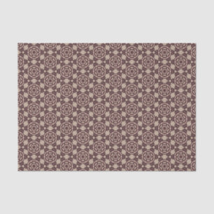 Papier Mousseline Dentelle de Bourgogne sur le Taupe Moderne Prairie