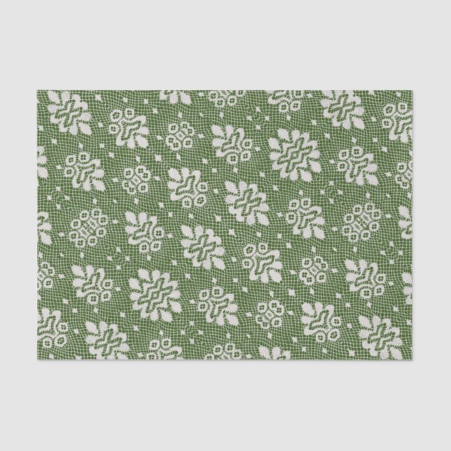 Papier Mousseline Dentelles (Recto)