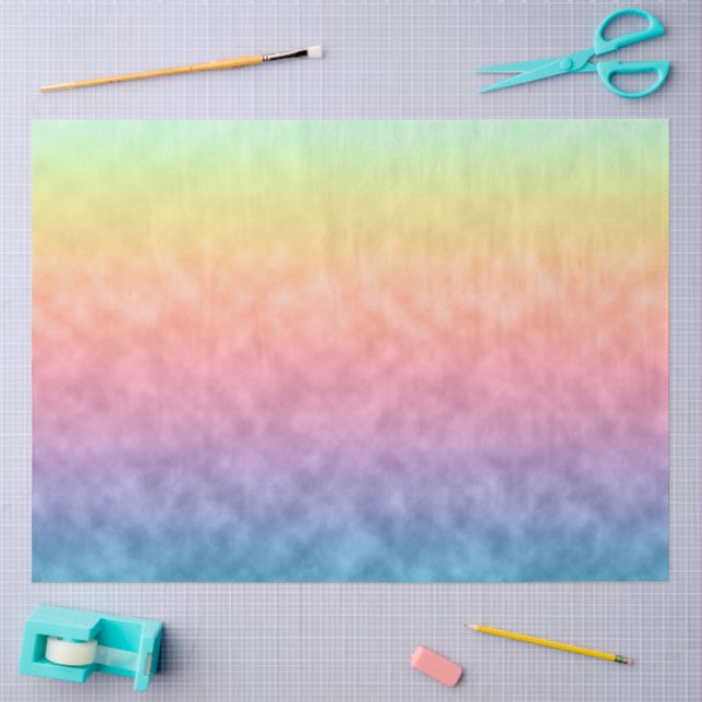 Papier Mousseline Déploiement en couleurs (Artisanat)
