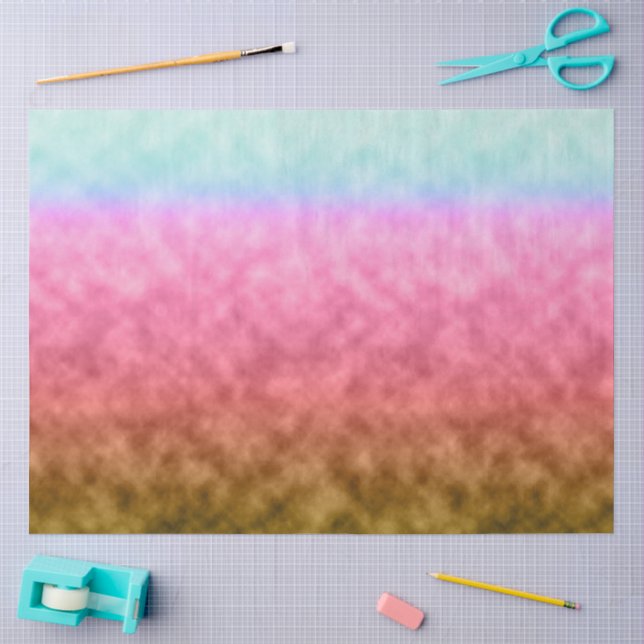 Papier Mousseline Dérive Pastel (Artisanat)