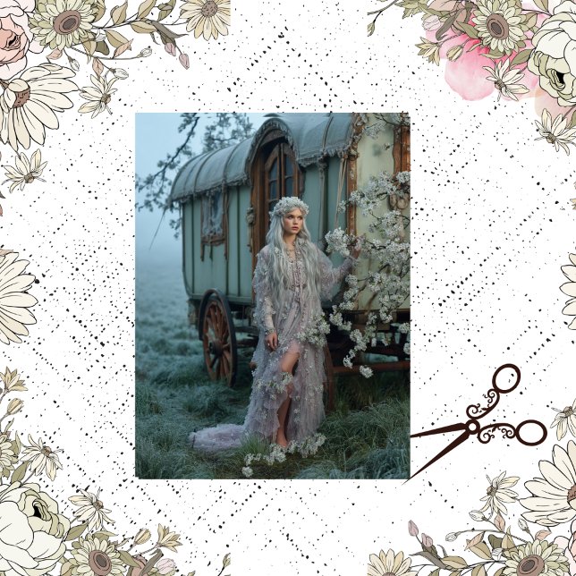 Papier Mousseline Déroupage Tsigane Tsigane victorienne (Créateur téléchargé)