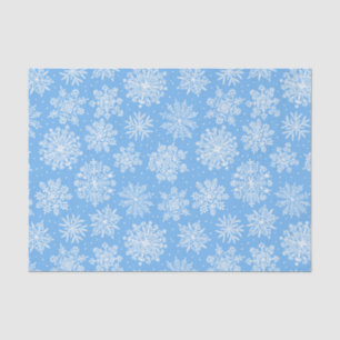 Papier Mousseline Des flocons blancs en dentelle sur un Arrière - pl