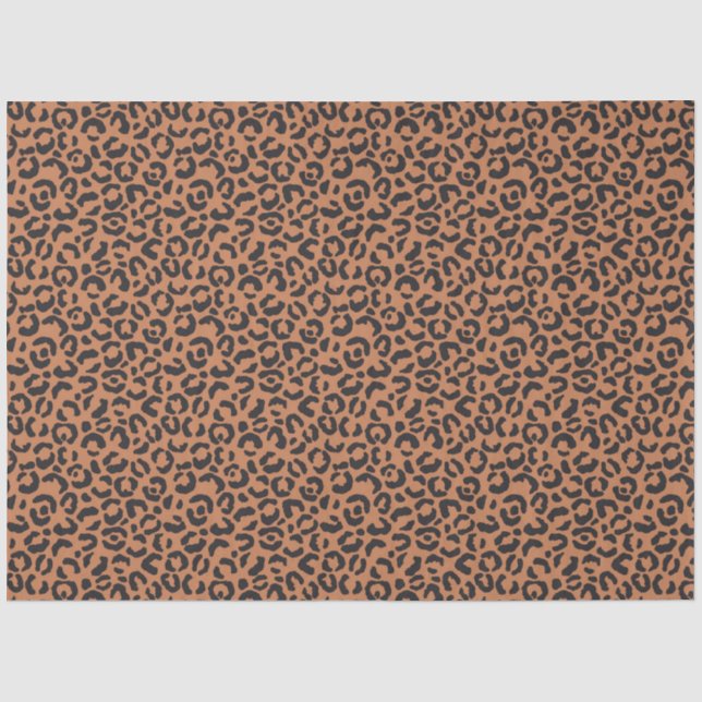 Papier Mousseline Design classique série Leopard 13 (Recto)