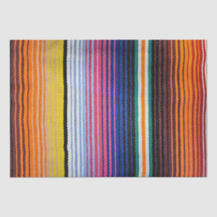 Papier Mousseline Design coloré de Fiesta mexicaine
