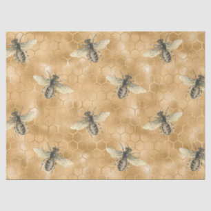 Papier Mousseline Design de la série d'abeilles miel 6