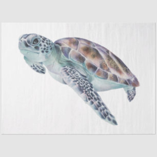 Papier Mousseline Design de la série d'aquarelles sous-marines 21