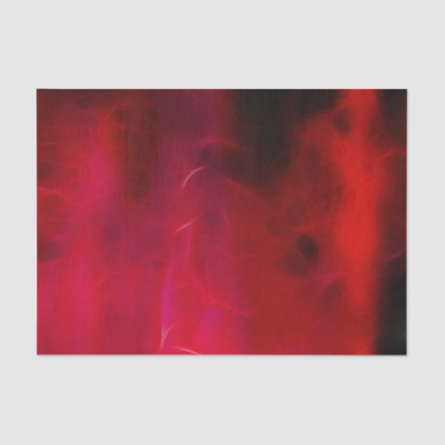 Papier Mousseline Design moderne rouge (Recto)