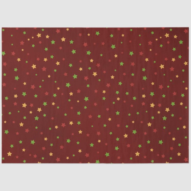 Papier Mousseline Design Motif de Noël 13 (Recto)