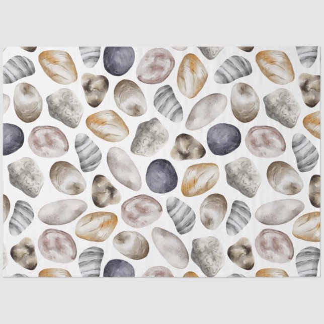 Papier Mousseline Design Ocean Breeze Series 5 (Recto)