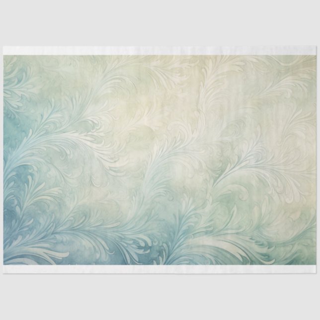 Papier Mousseline Design Sea Series 4 (Recto)