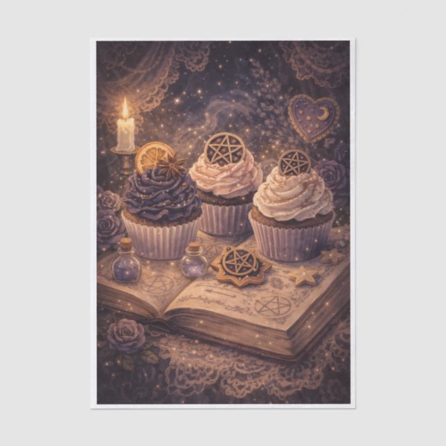 Papier Mousseline Desserts Mystiques  (Recto)