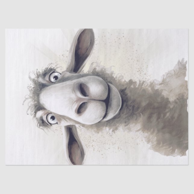 Papier Mousseline Dessin amusant pour le mouton (Recto)