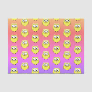 Papier Mousseline Dessin de bébé hibou