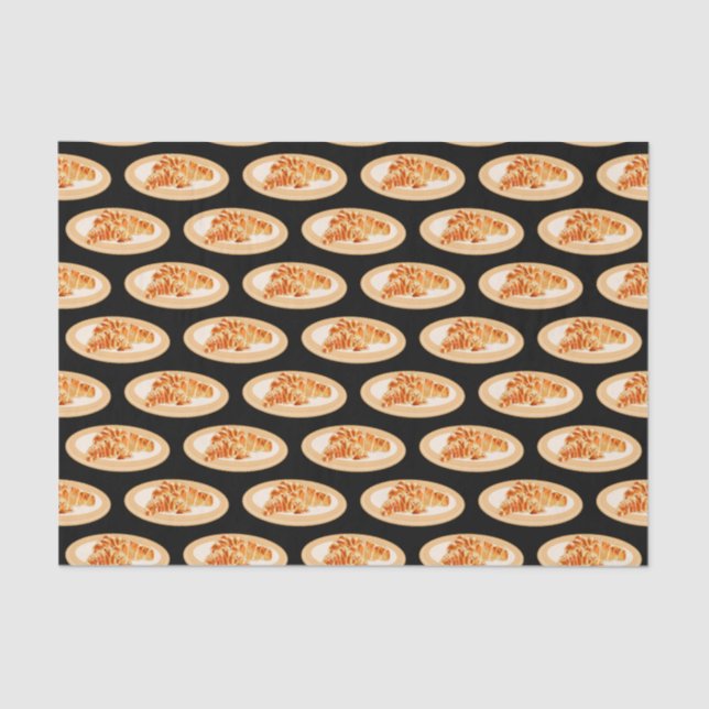 Papier Mousseline Dessin du Croissant (Recto)