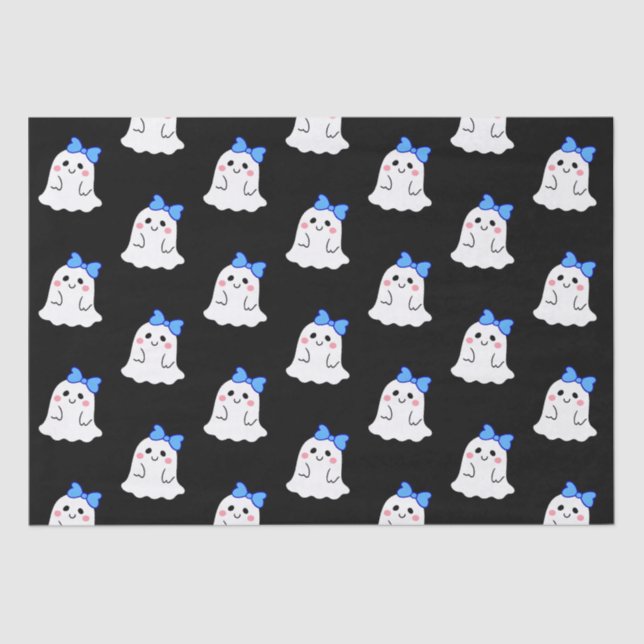 Papier Mousseline Deux petits boos jumeaux (Recto)