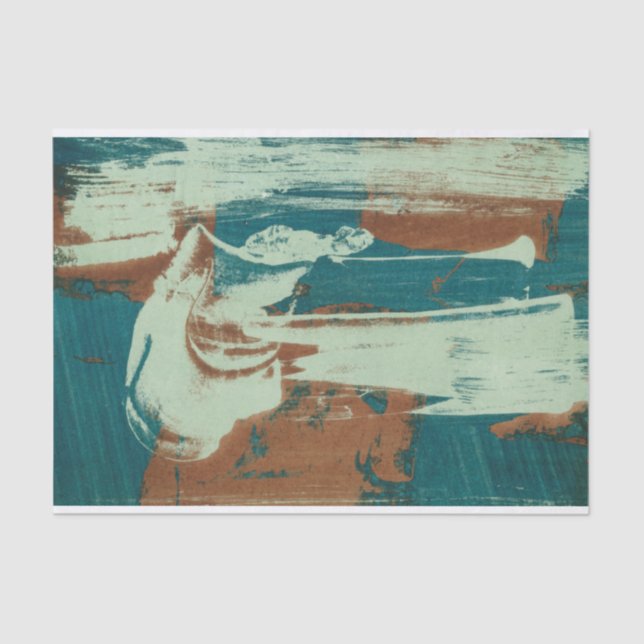 Papier Mousseline Deux vers le nord (Recto)