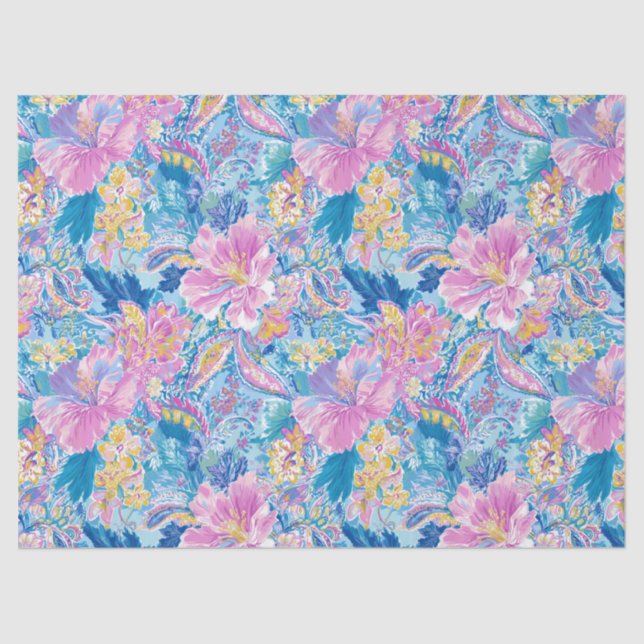 Papier Mousseline Devina Lily - Anenome Collette Wrapping Paper (Recto)