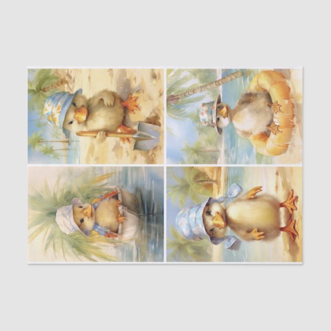 Papier Mousseline Dewy à Hawaii (Recto)