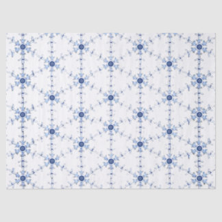 Papier Mousseline Diamond Snowflake Pattern Wrapping Paper