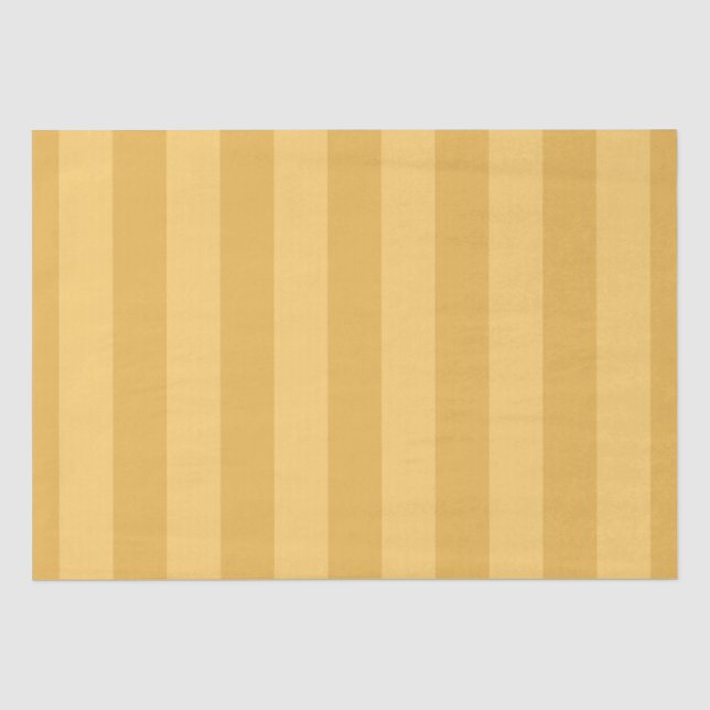 Papier Mousseline Dijon Jaune Canari Rayé (Recto)