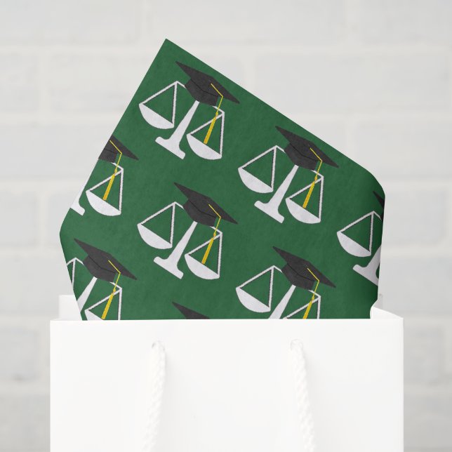 Papier Mousseline Diplômé de la faculté de droit (Sac cadeau)