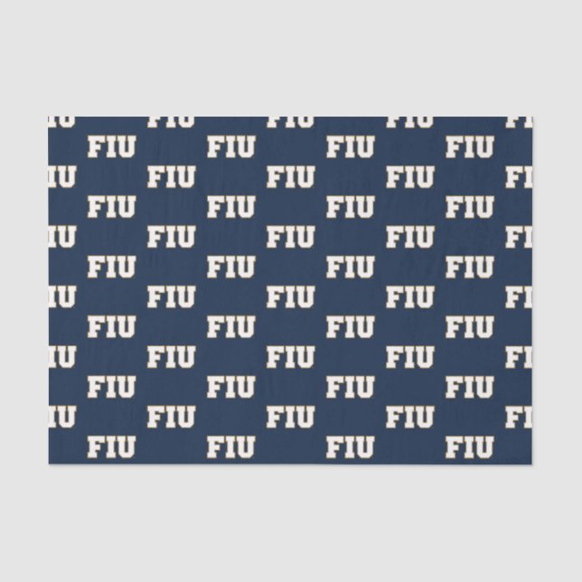 Papier Mousseline Diplôme de la FIU Panthers (Recto)