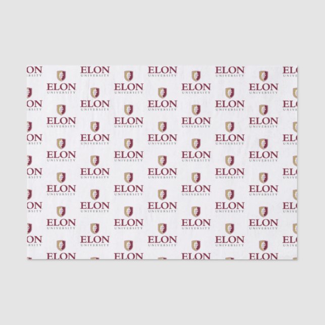 Papier Mousseline Diplôme de l'Université Elon (Recto)