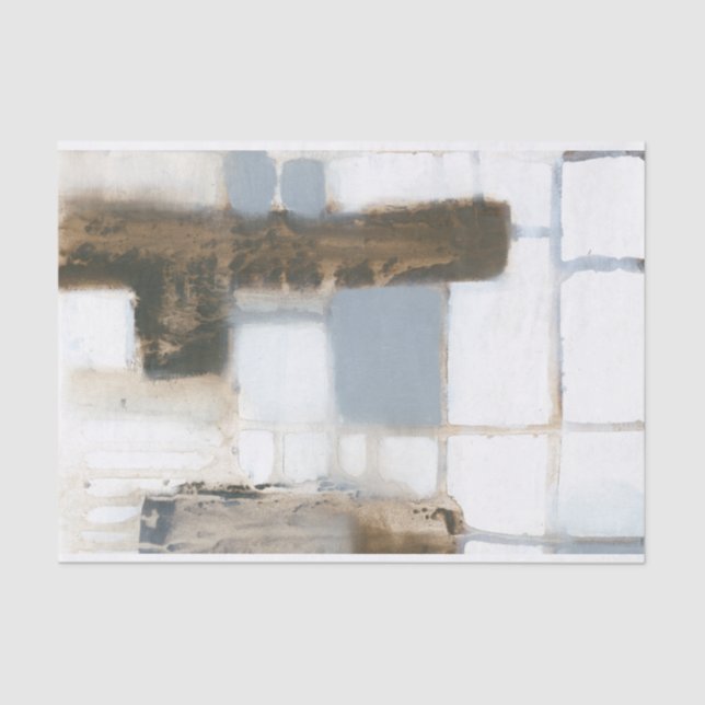 Papier Mousseline Disposition modulaire II (Recto)