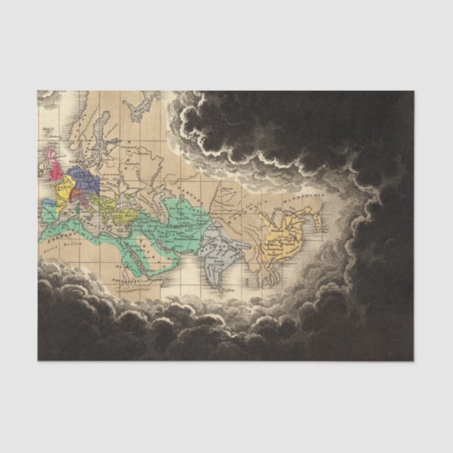 Papier Mousseline Dissolution de l'empire de l'ANNONCE de (Recto)