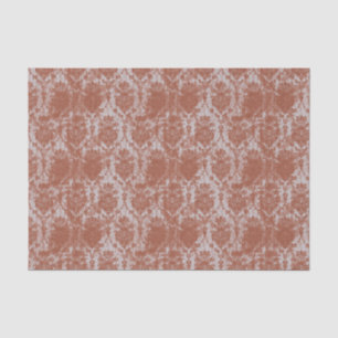 Papier Mousseline Distressed Burange Grunge Damask