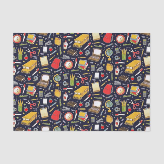 Papier Mousseline Document de travail de l'enseignant scolaire (Recto)