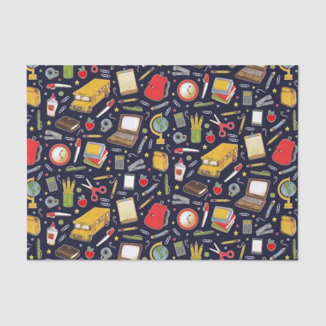 Papier Mousseline Document de travail de l'enseignant scolaire (Recto)